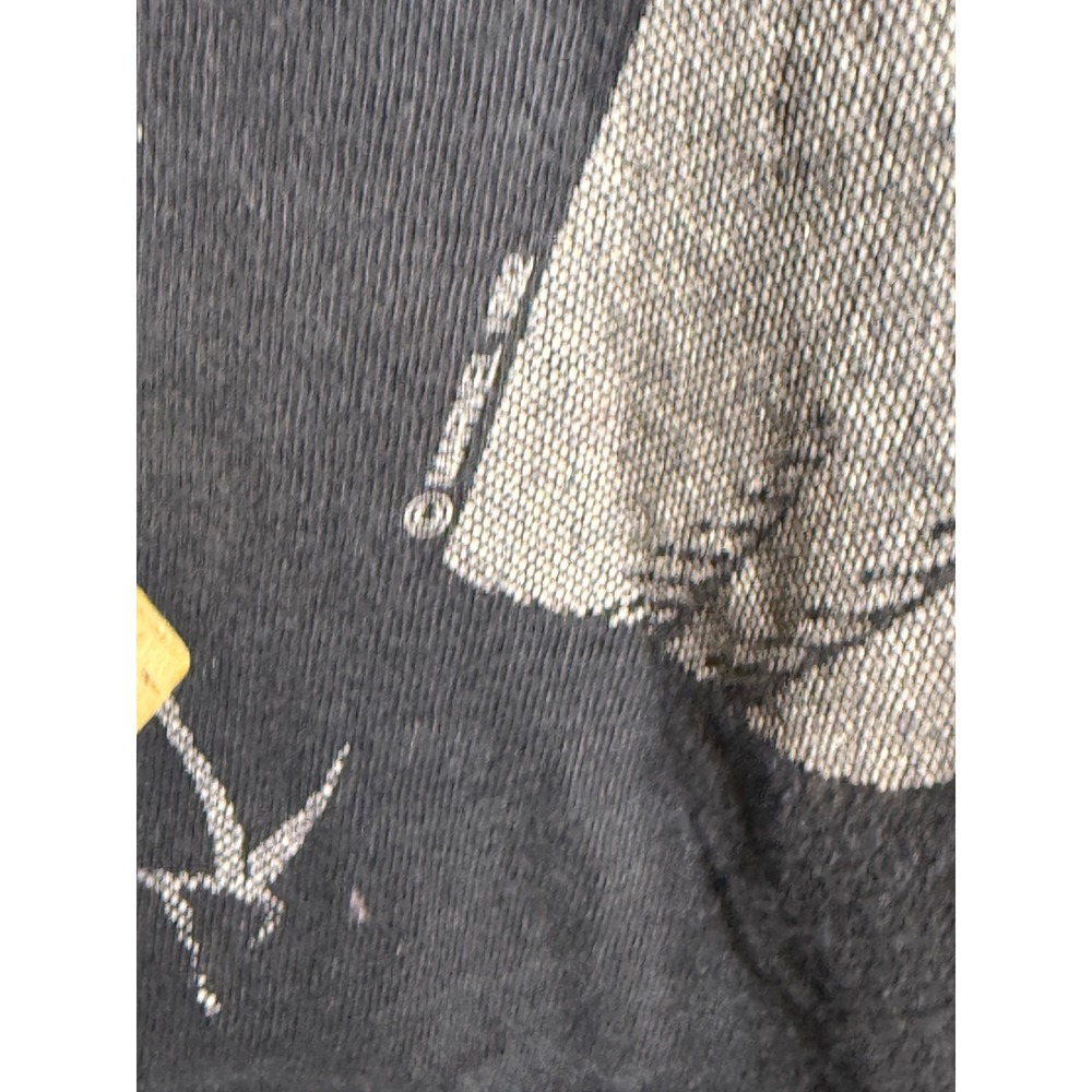 Vintage 1992 Marvel Punisher T Shirt Anvil Single Stitch Distressed XL Black - Picture 3 of 9